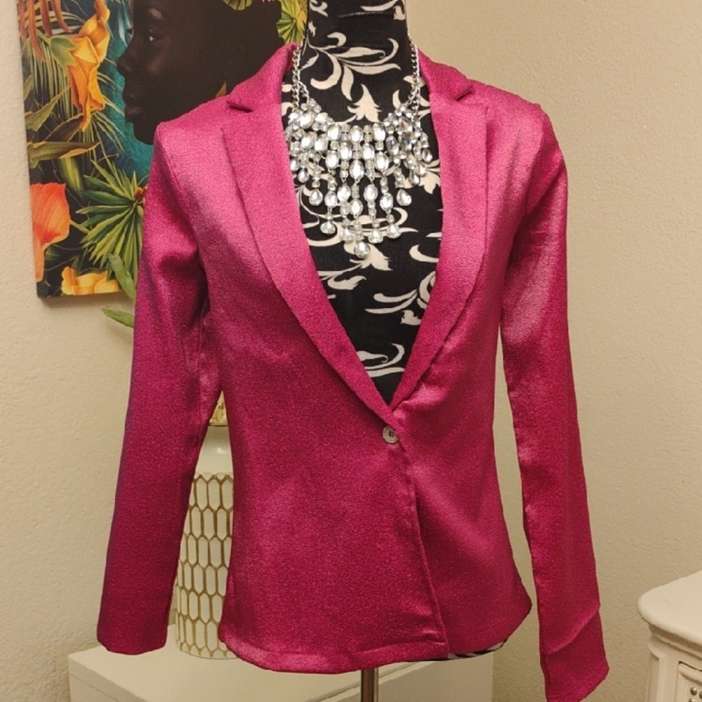 Weissman Fuchsia Blazer